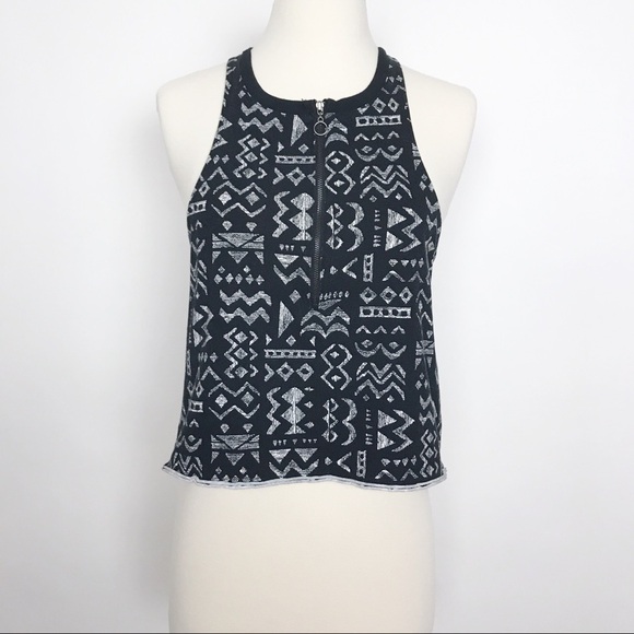 Silence + Noise | Urban Outfitters black/tan tank - Picture 3 of 8